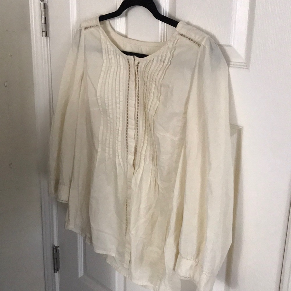 Anthropology by Meadow Rue Peasant Blouse